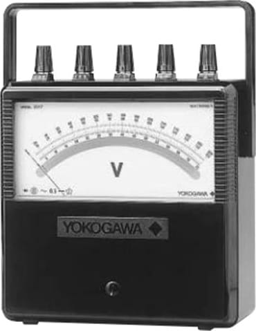 Yokogawa Portable Audio-Frequency AC Voltmeter 2017