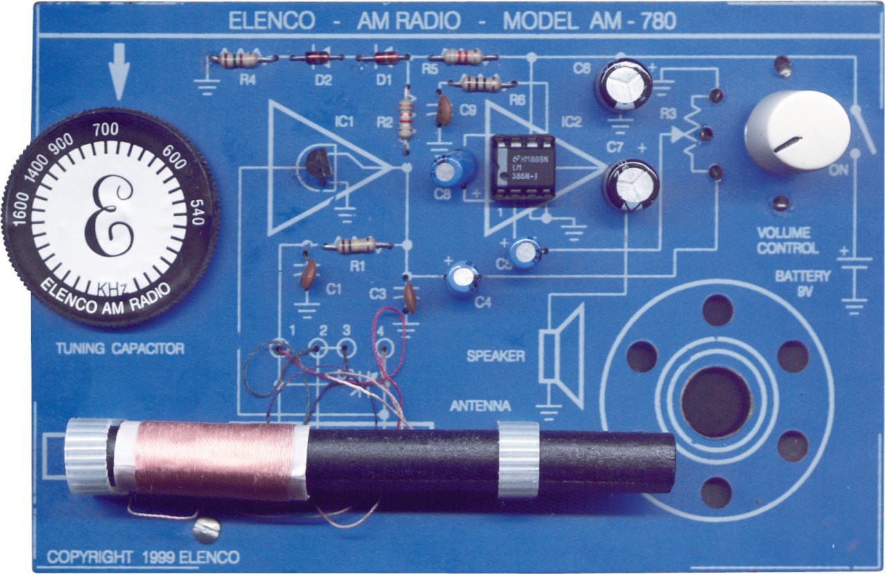 Elenco - Two IC Am Radio Kit