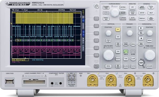 Rohde & Schwarz HMO1524 Mixed Signal Oscilloscope