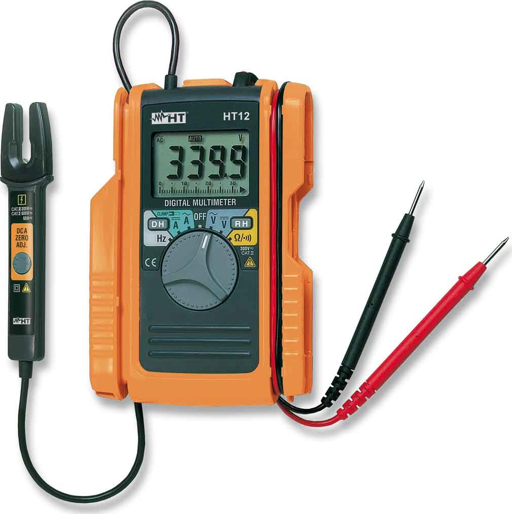 HT Instruments HT12 Pocket Multimeter with Integrated Clamp
