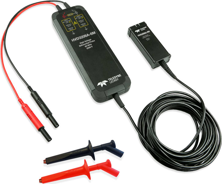 LeCroy HVD3206A-6M 2 kV, 80 MHz High Voltage Differential Probe with 6m Cable