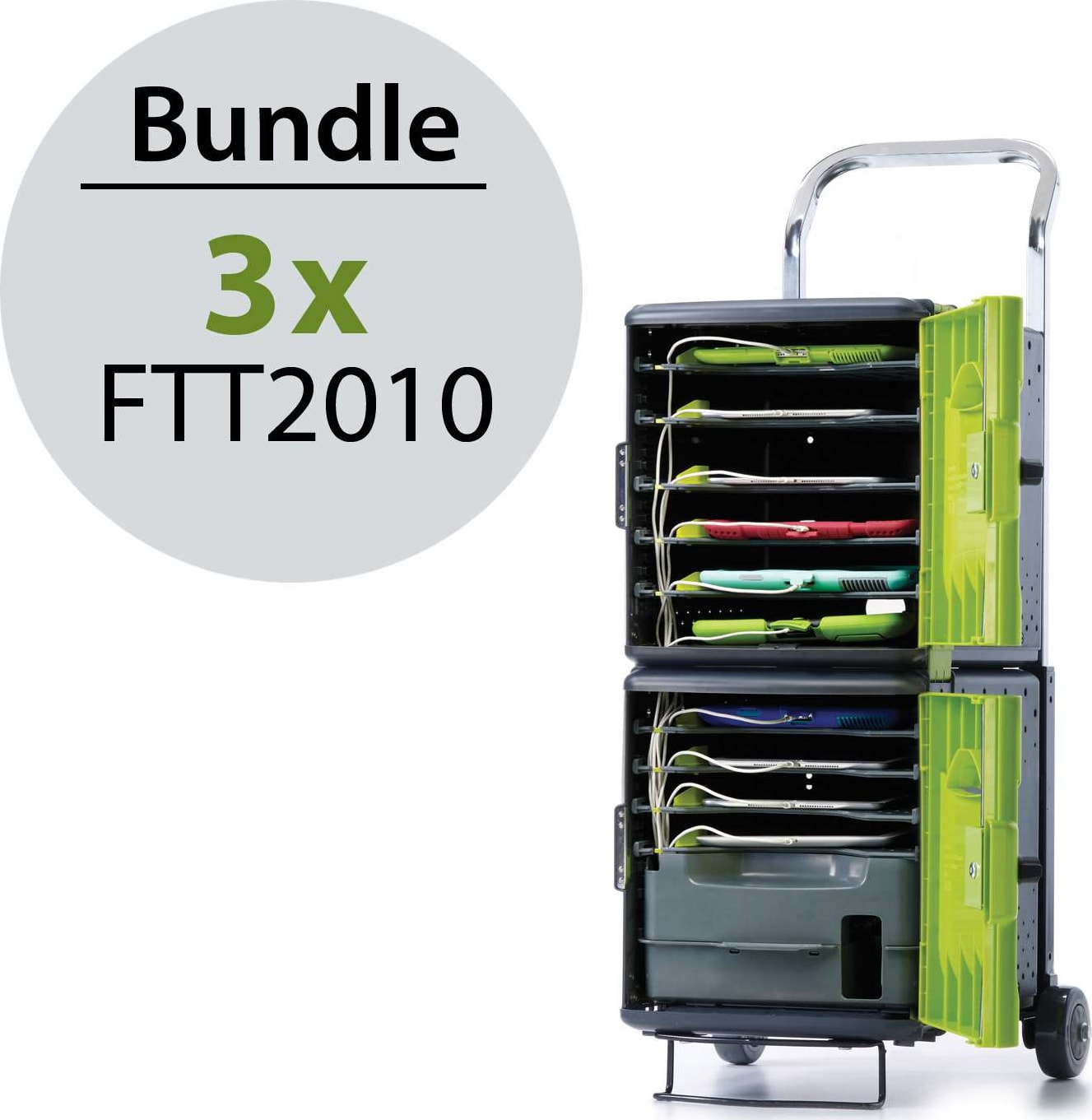 Copernicus FTT2030 - Tech Tub2 Trolleys for 10 Devices