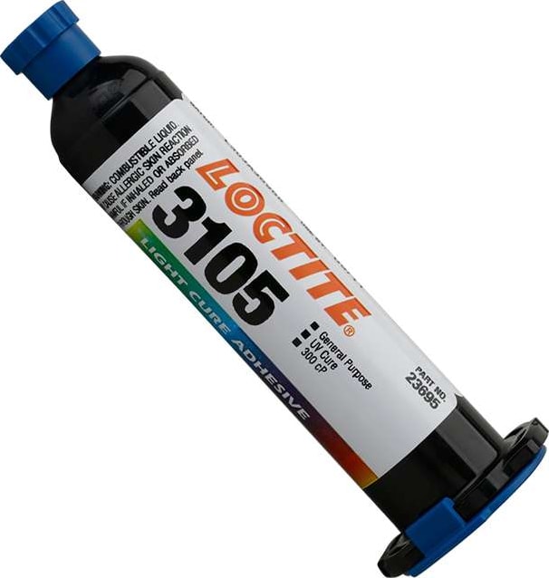 Loctite 195574 3105 Light Cure Adhesive, 25 ml Syringe TEquipment