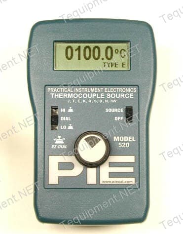 Pie Model 5 Single T C Simulator Pie 5 Tequipment