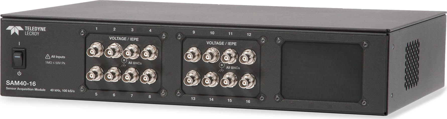 LeCroy SAM40-16 Sensor Acquisition Module, 16 Input Channels, 40 kHz Bandwidth