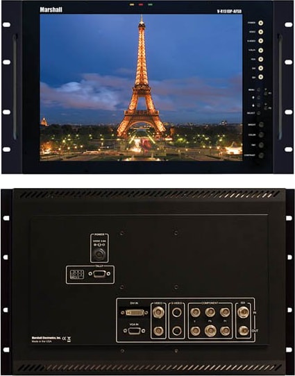 Marshall Electronics V-R151DP-AFSD Standard Definition 15” Rack Mount