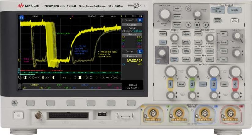 Agilent DSOX3000T Digital Storage Oscilloscope Series