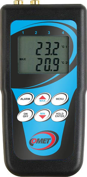 Comet C0321 Thermocouple Thermometer Dual Channel