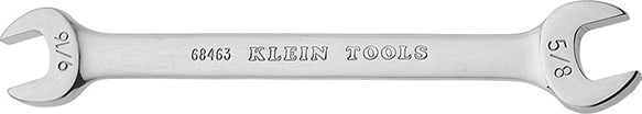 Klein Tools 68461 Open-End Wrench - 3/8", 7/16" Ends