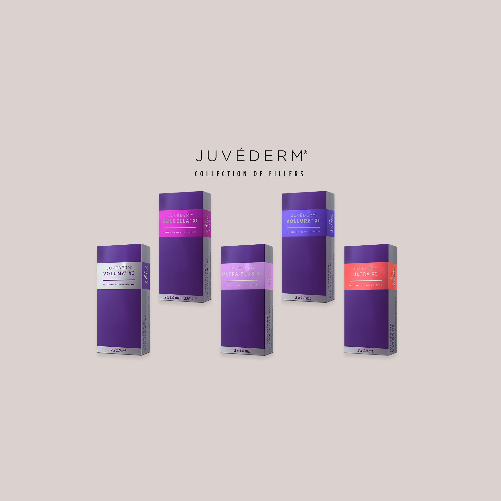 JUVÉDERM collection of fillers