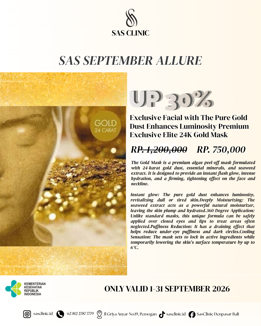 Facial Treatment - september promo 6 of 6