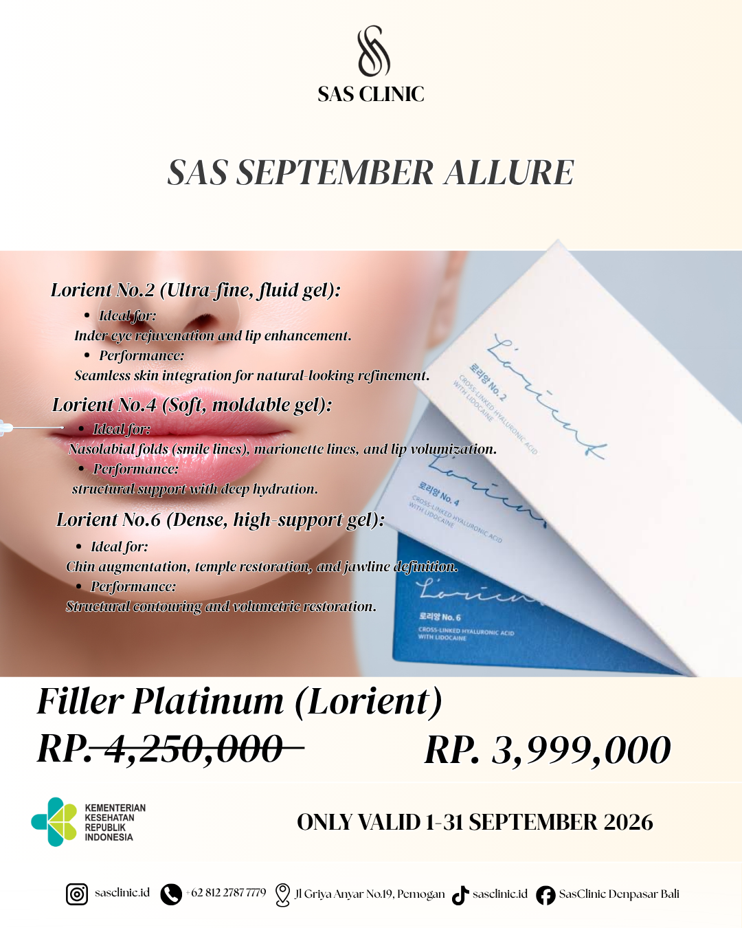 Filler Treatment - september promo 3 of 6