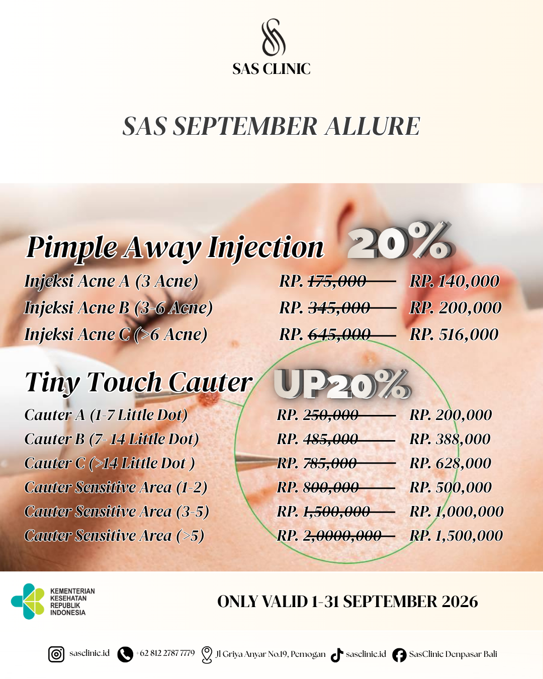 Pimple Away Injection - september promo 1 of 1