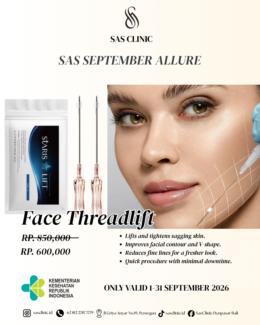 Thread Lift - september promo 1 of 5