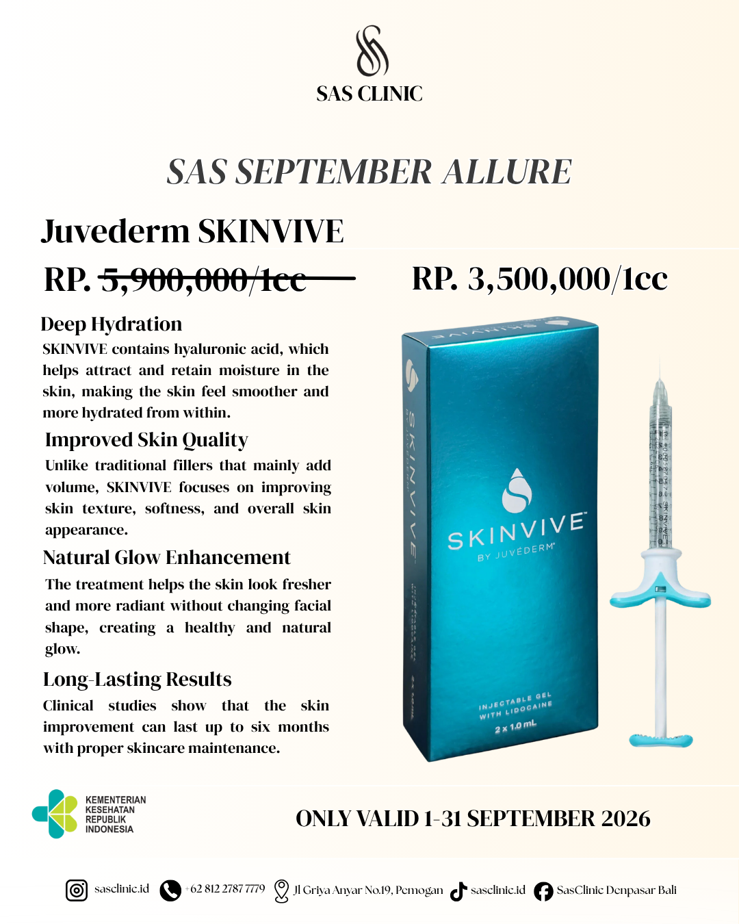 JUVÉDERM® - september promo 3 of 3