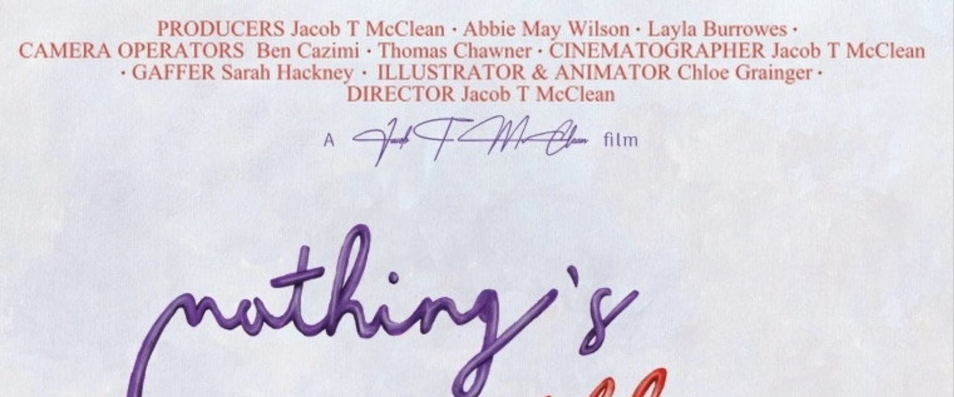 Documentary backdrop image for Nothing's Impossible (2025)