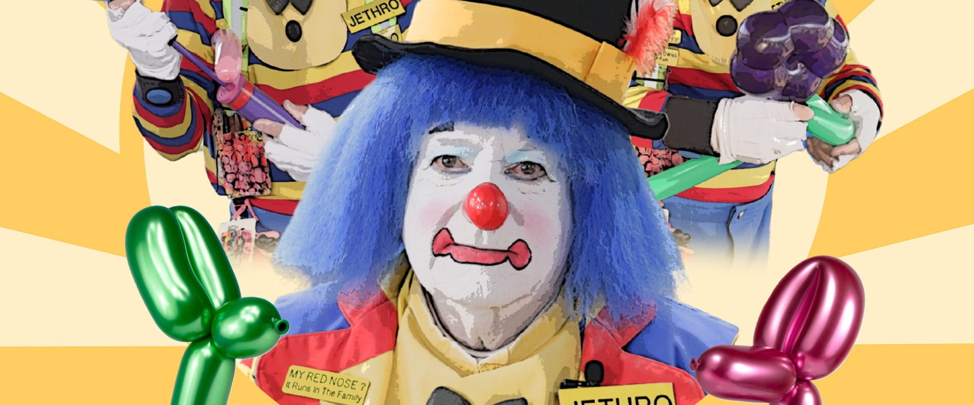Documentary backdrop image for Jethro The Clown (2025)