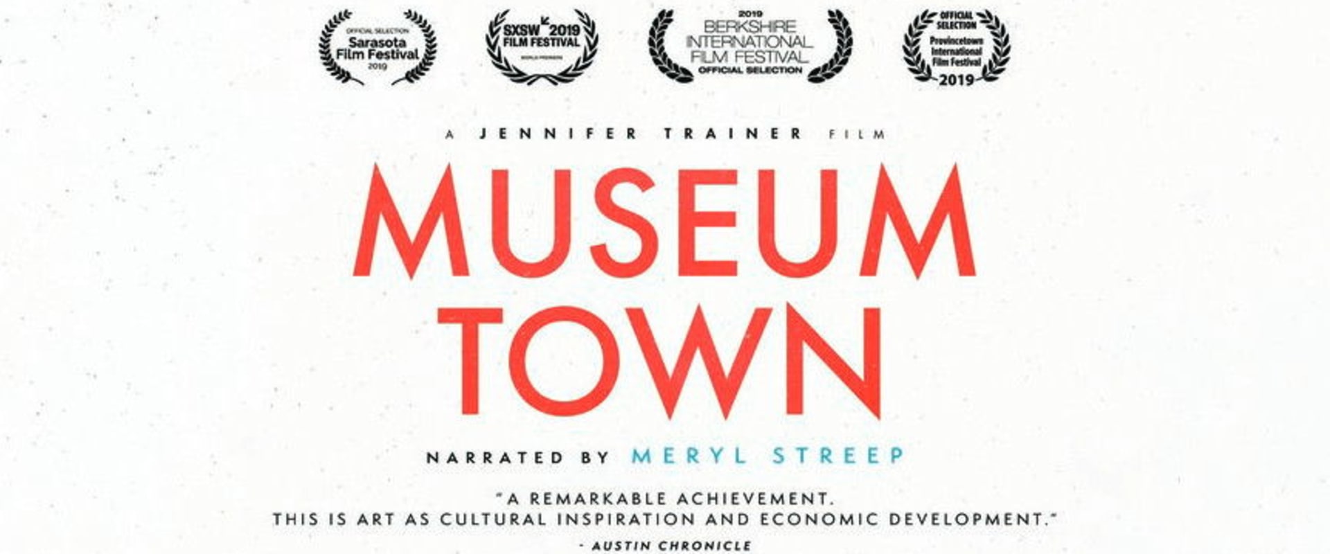 Documentary backdrop image for Museum Town (2019)