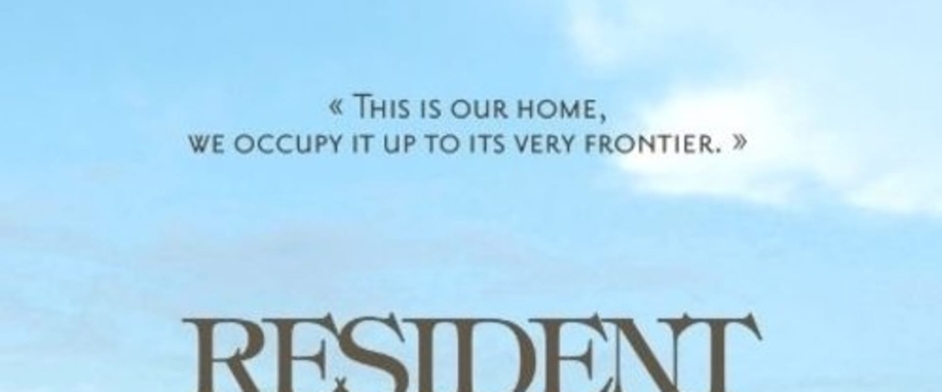 Documentary backdrop image for Resident Forever (2017)