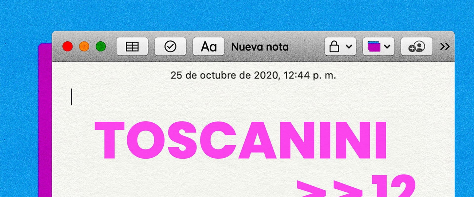 Documentary backdrop image for Toscanini 12 (2020)