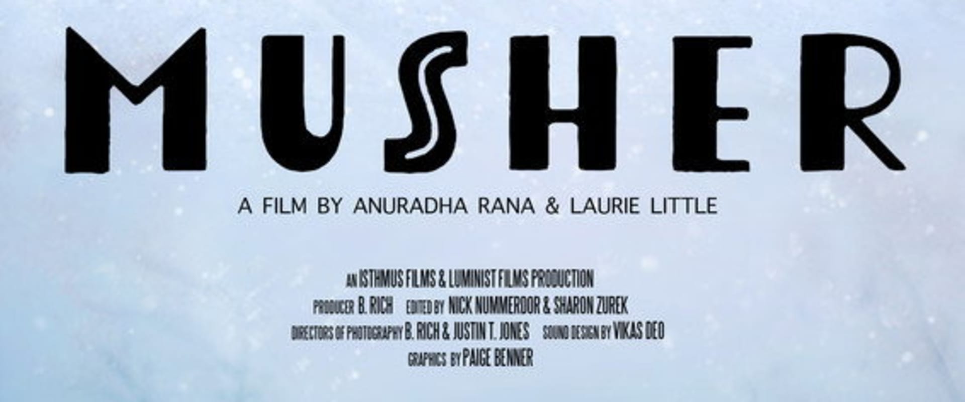 Documentary backdrop image for Musher (2021)