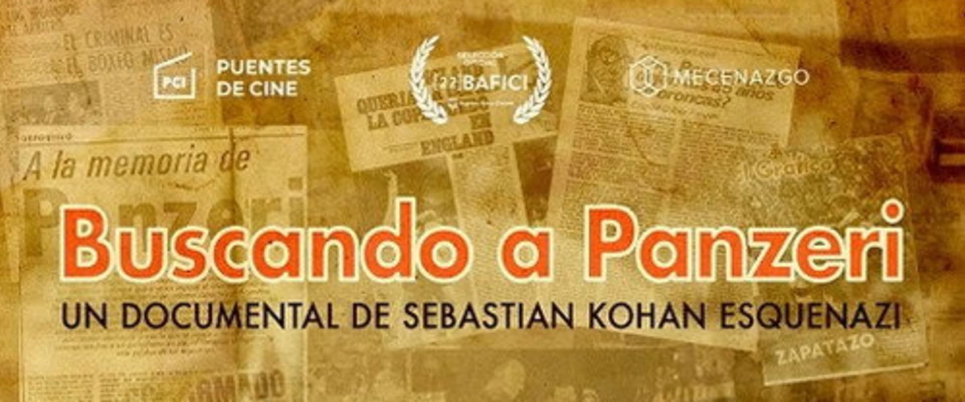 Documentary backdrop image for Buscando a Panzeri (2020)