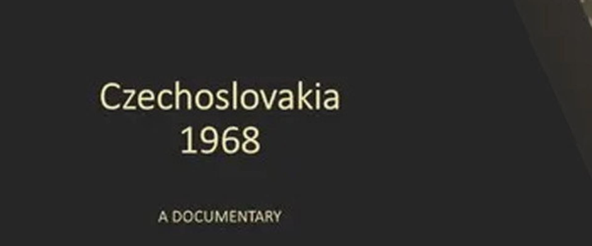 Documentary backdrop image for Czechoslovakia 1968 (1969)