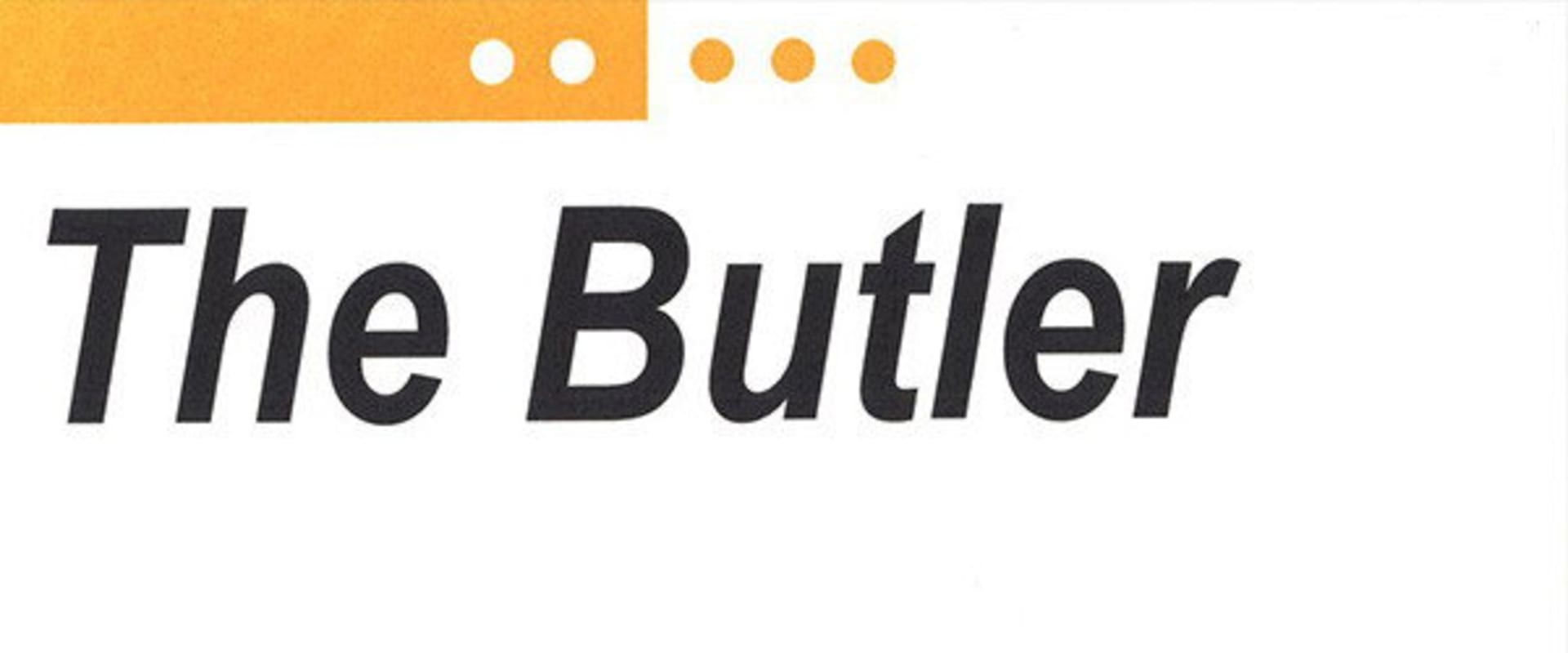 Documentary backdrop image for The Butler (1997)