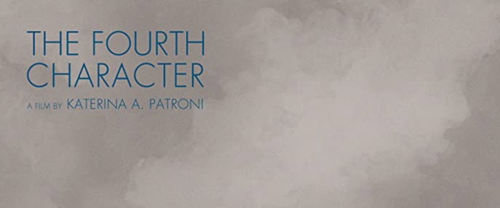 Documentary backdrop image for The Fourth Character (2020)