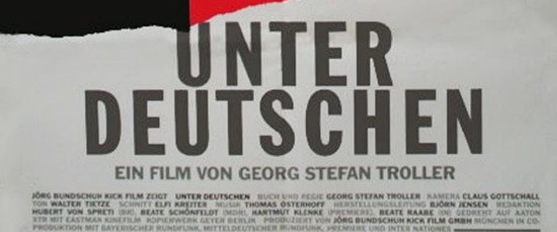 Documentary backdrop image for Unter Deutschen (1995)