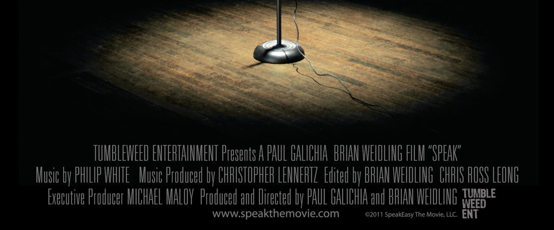 Documentary backdrop image for Speak (2012)