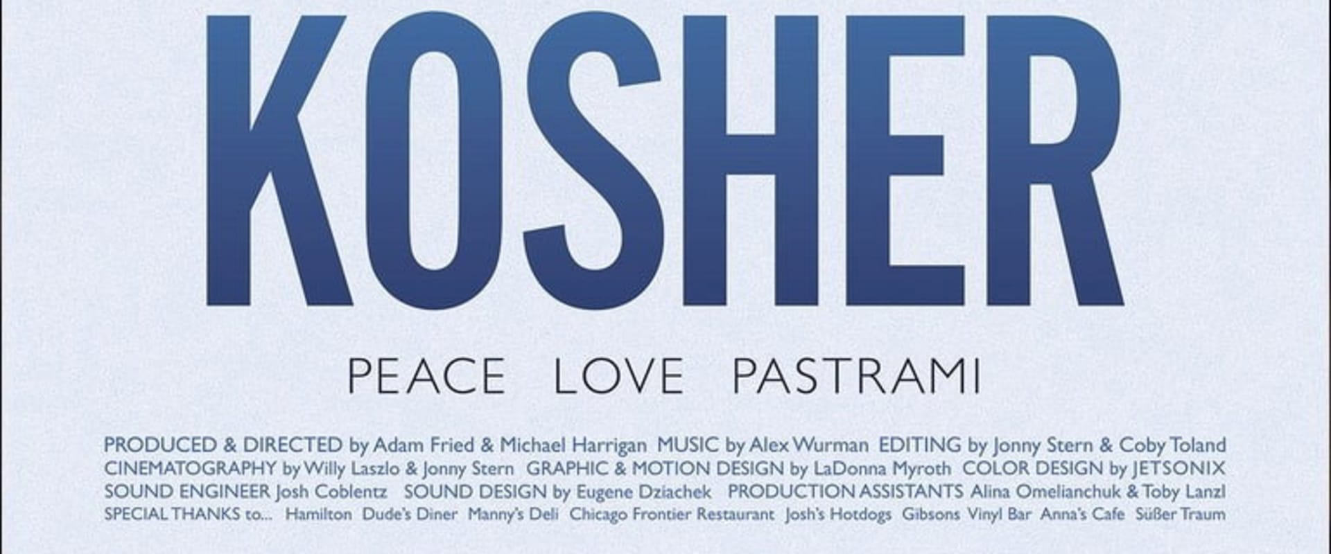 Documentary backdrop image for Everything's Kosher (2025)