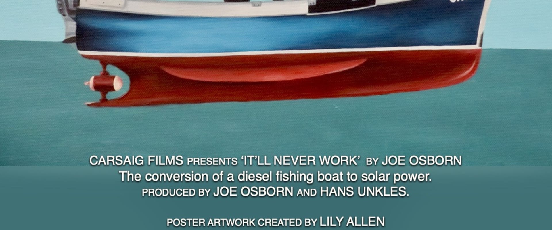 Documentary backdrop image for It'll Never Work (2024)