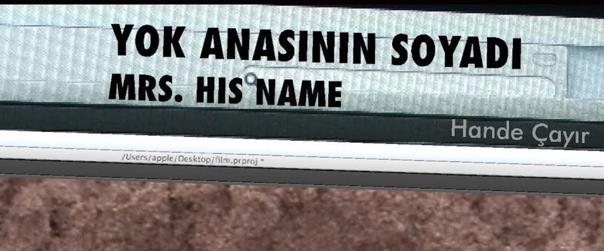 Documentary backdrop image for Mrs His Name (2012)
