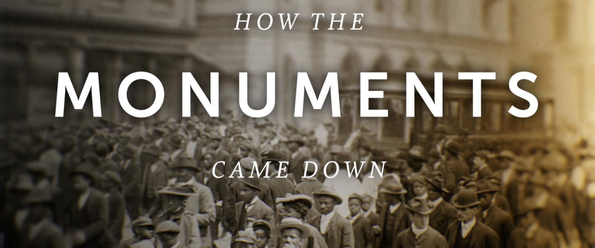 Documentary backdrop image for How the Monuments Came Down (2021)