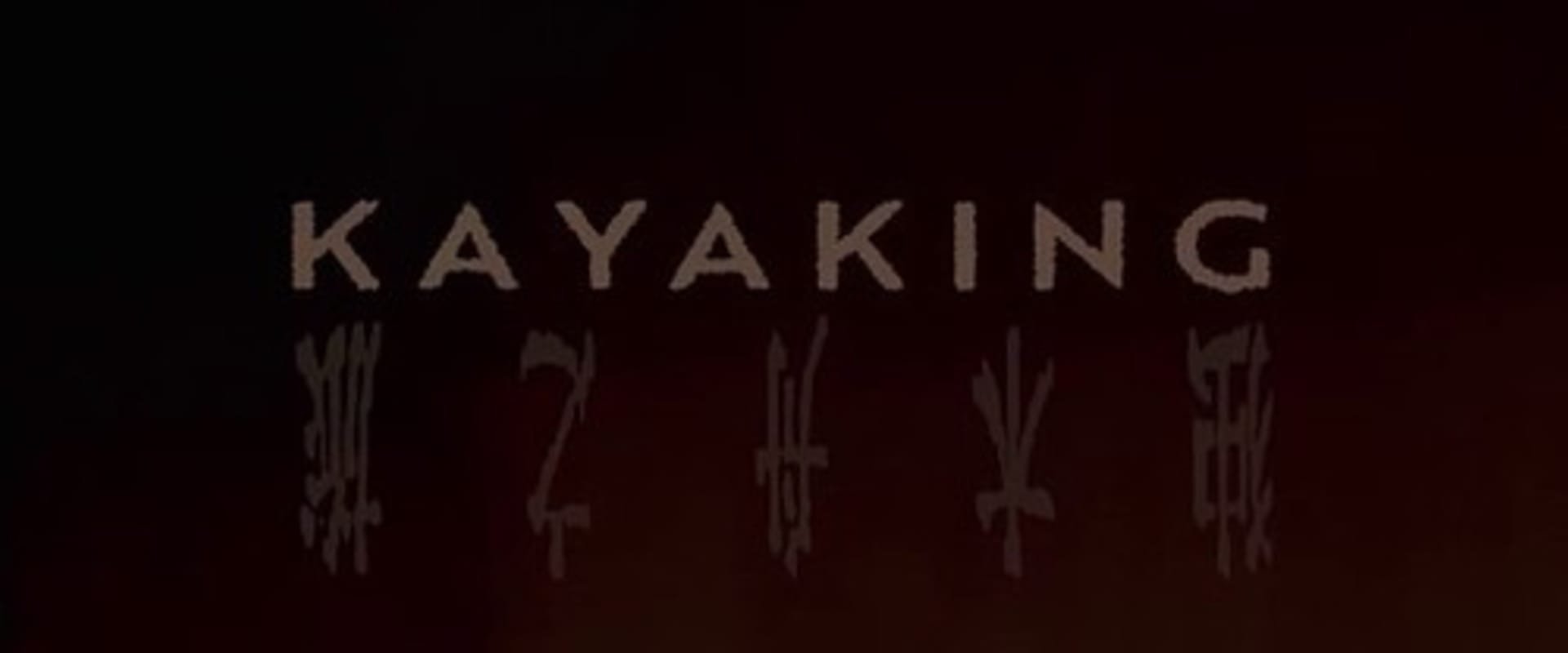 Documentary backdrop image for Kayaking (2020)