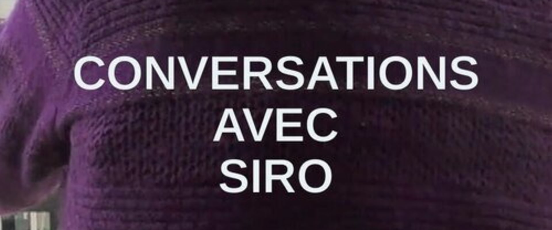 Documentary backdrop image for Conversations with Siro (2021)