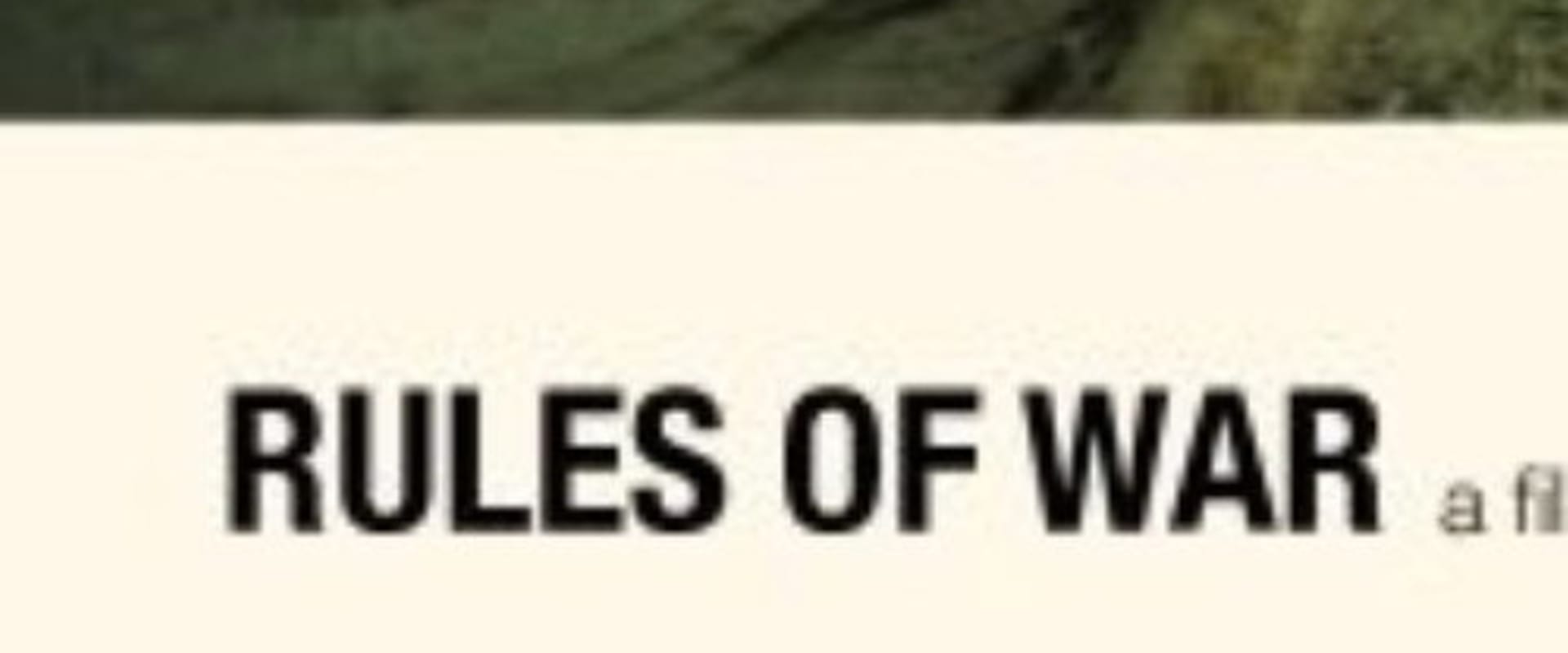 Documentary backdrop image for Rules of War (2022)