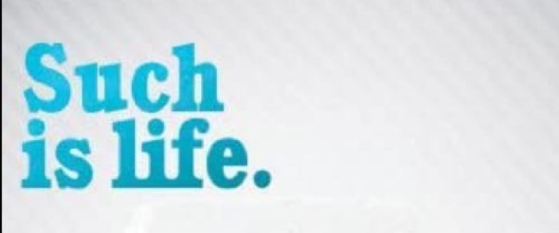 Documentary backdrop image for Such is Life (2008)