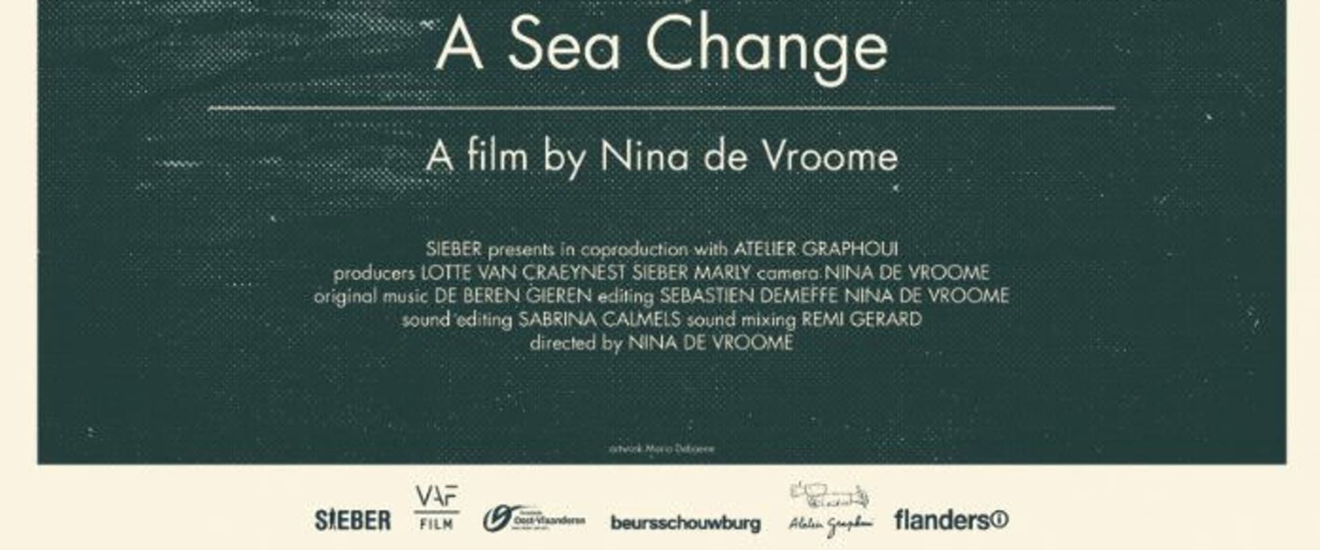 Documentary backdrop image for A Sea Change (2016)