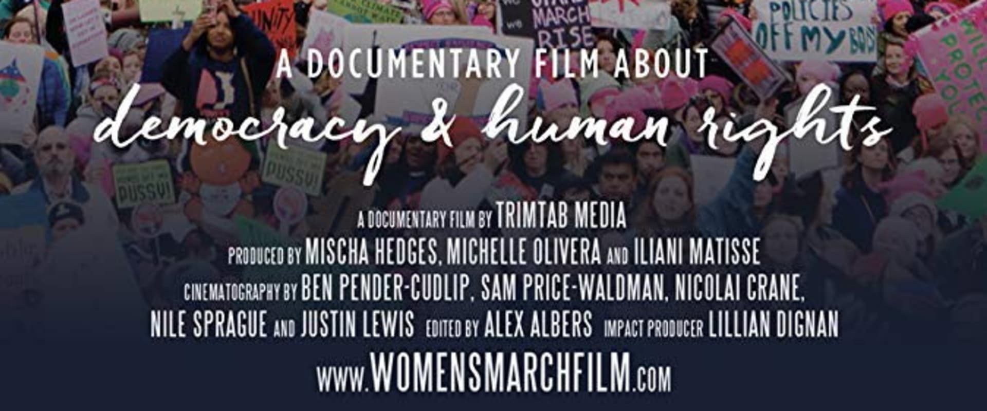Documentary backdrop image for Women's March (2017)