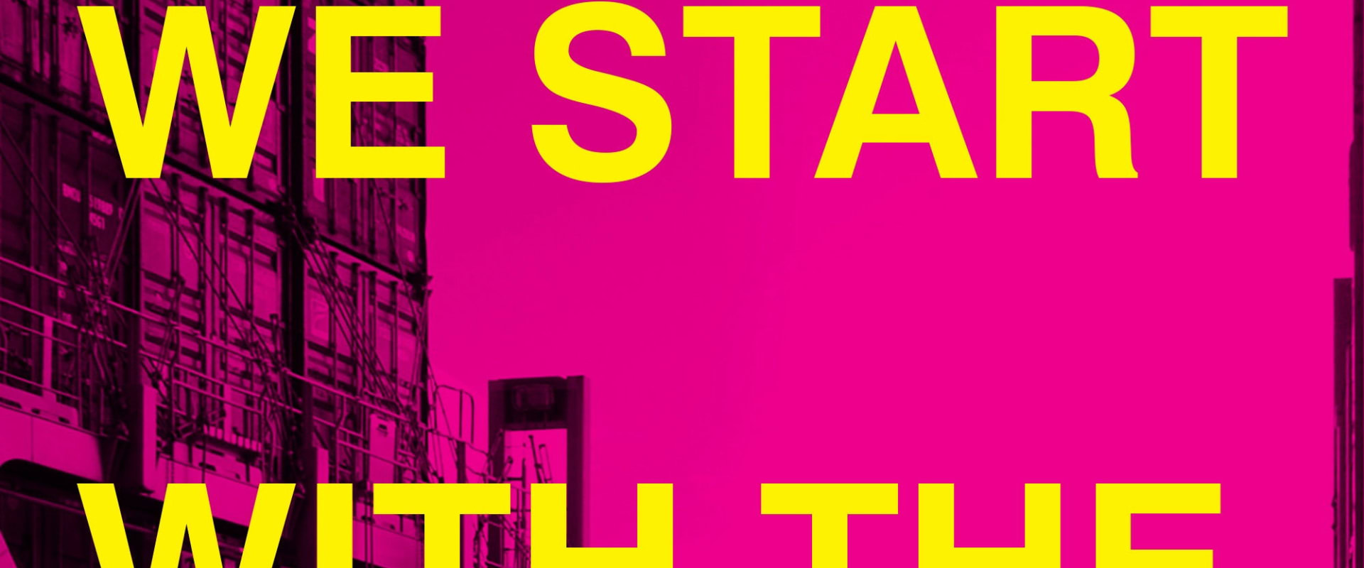 Documentary backdrop image for We Start With the Things We Find (2023)