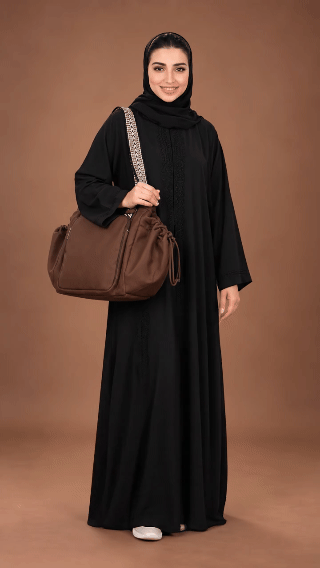 شنطة سِنعة بلون الشوكولاتة