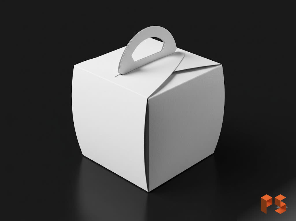 Caja para Cupcake x 1 10X10X9,5