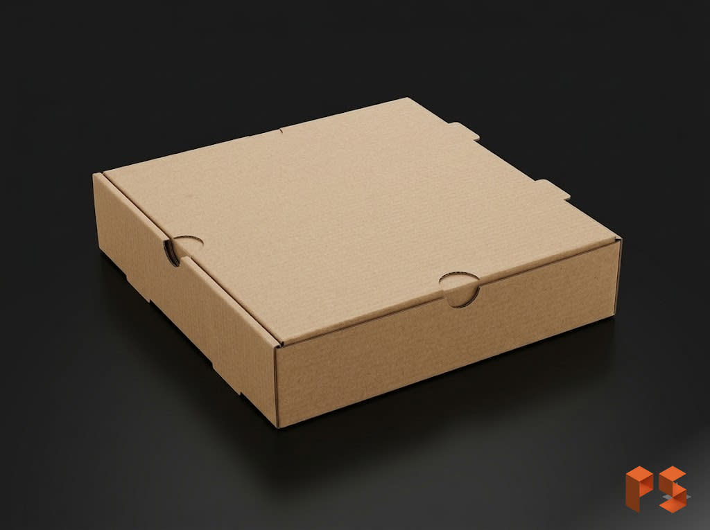 Caja Empanadas (12 u) 25x25x6 cm