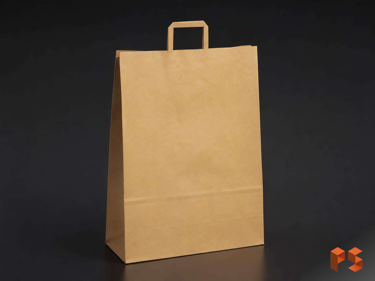 Bolsa Papel C/Manija 41 x 30 x 12  Kraft