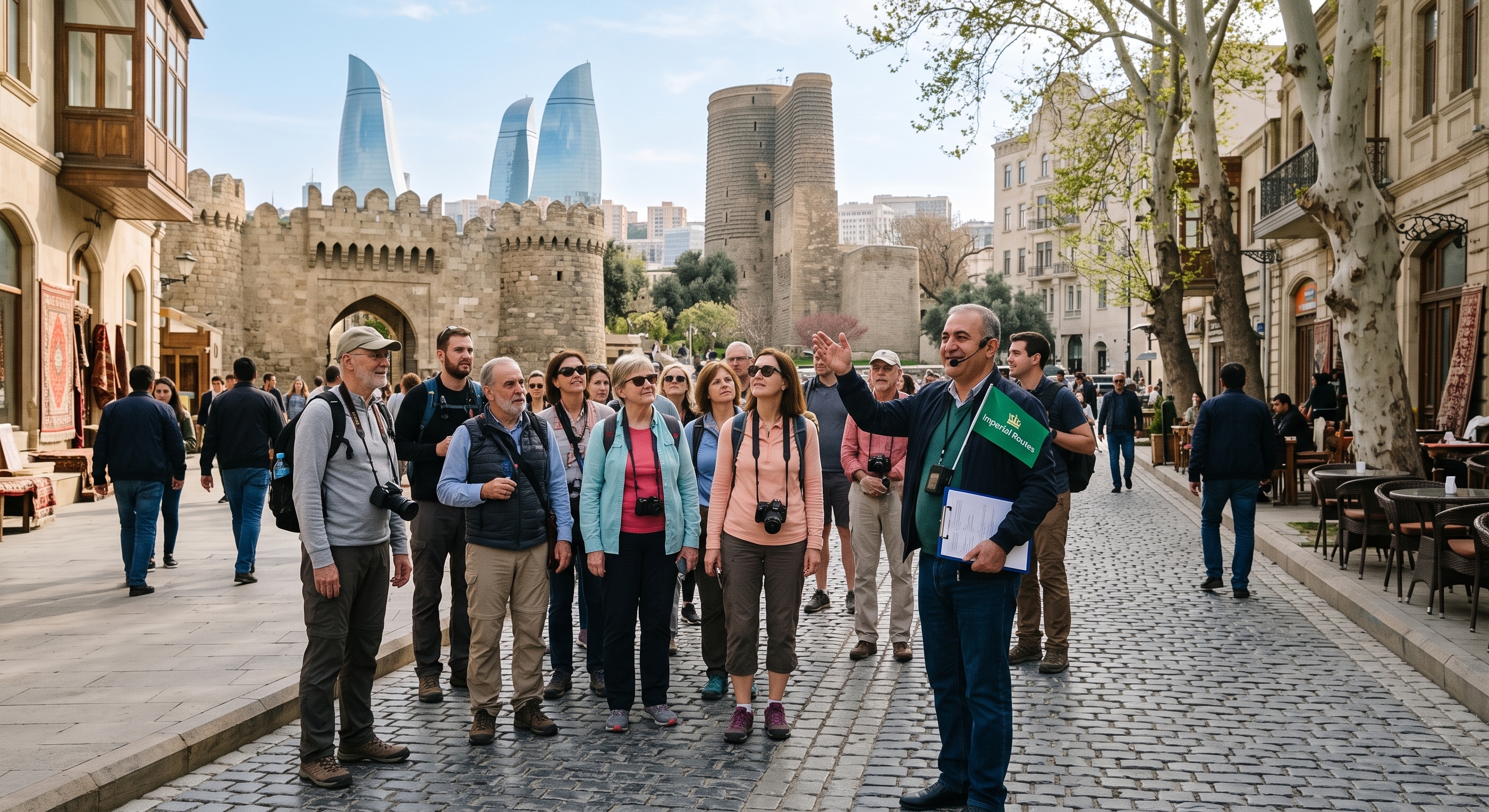 Baku Central Walking Tour