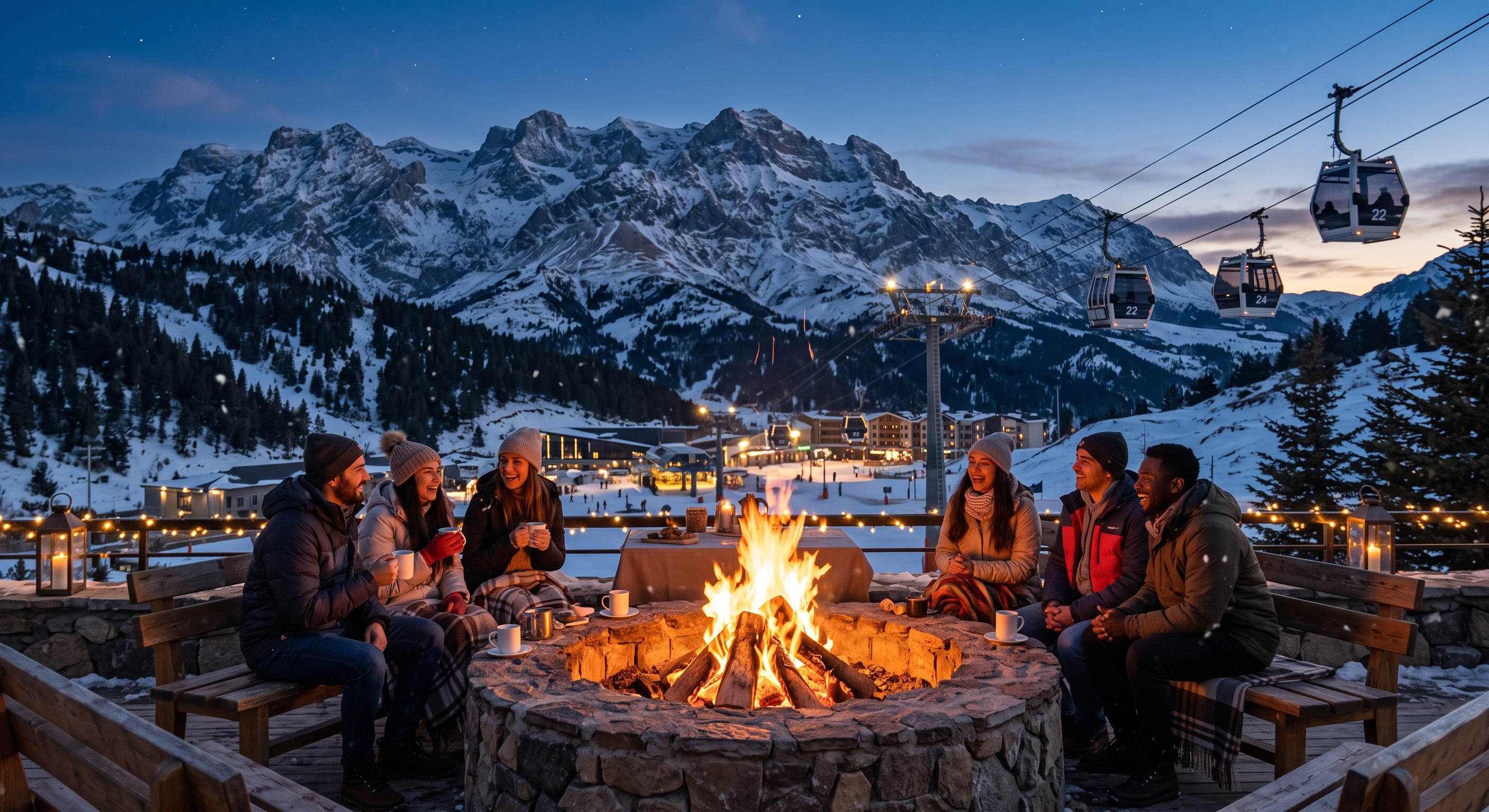 Shahdag Mountain, Cable Car & Fire Experience — Private Day Trip