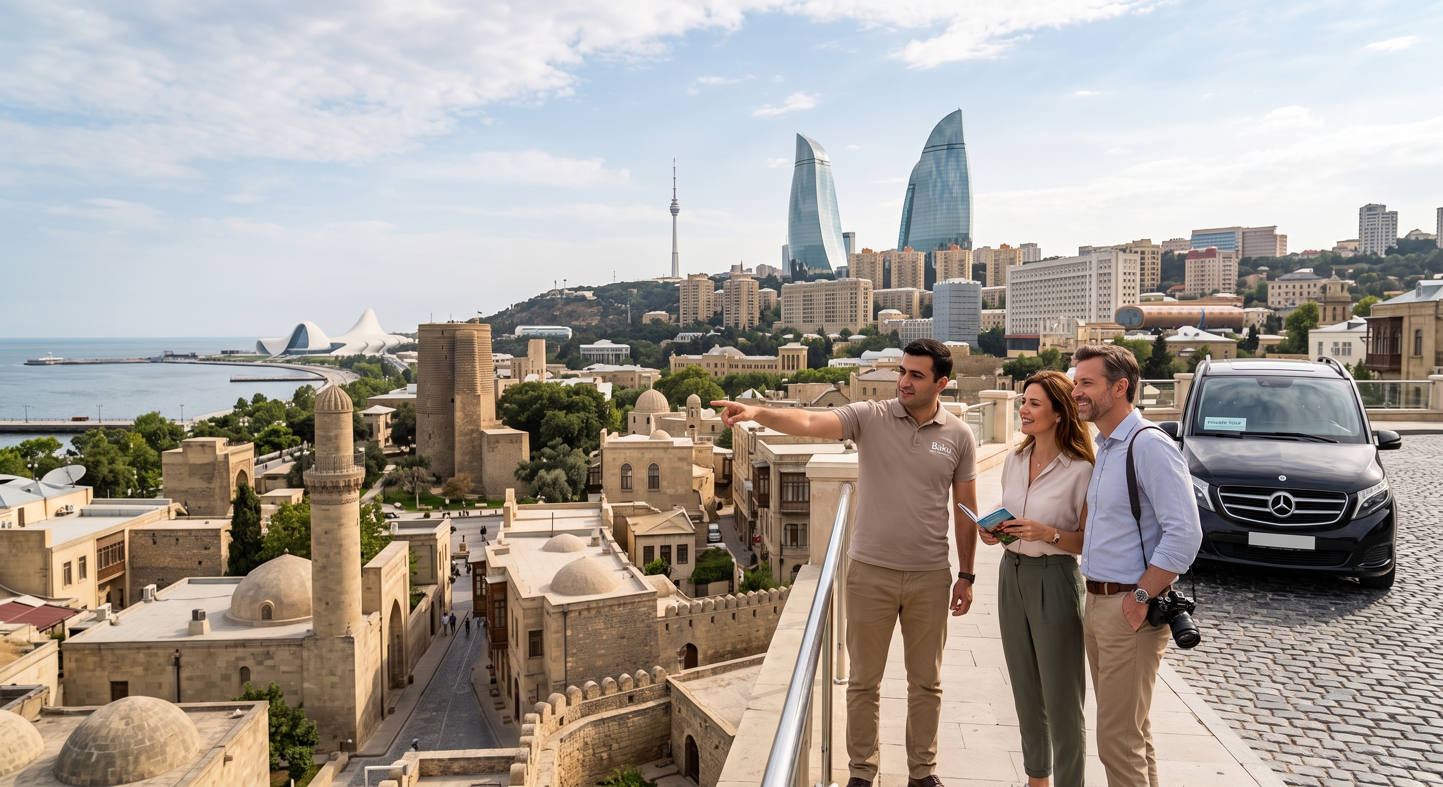 Baku Private City Highlights Tour