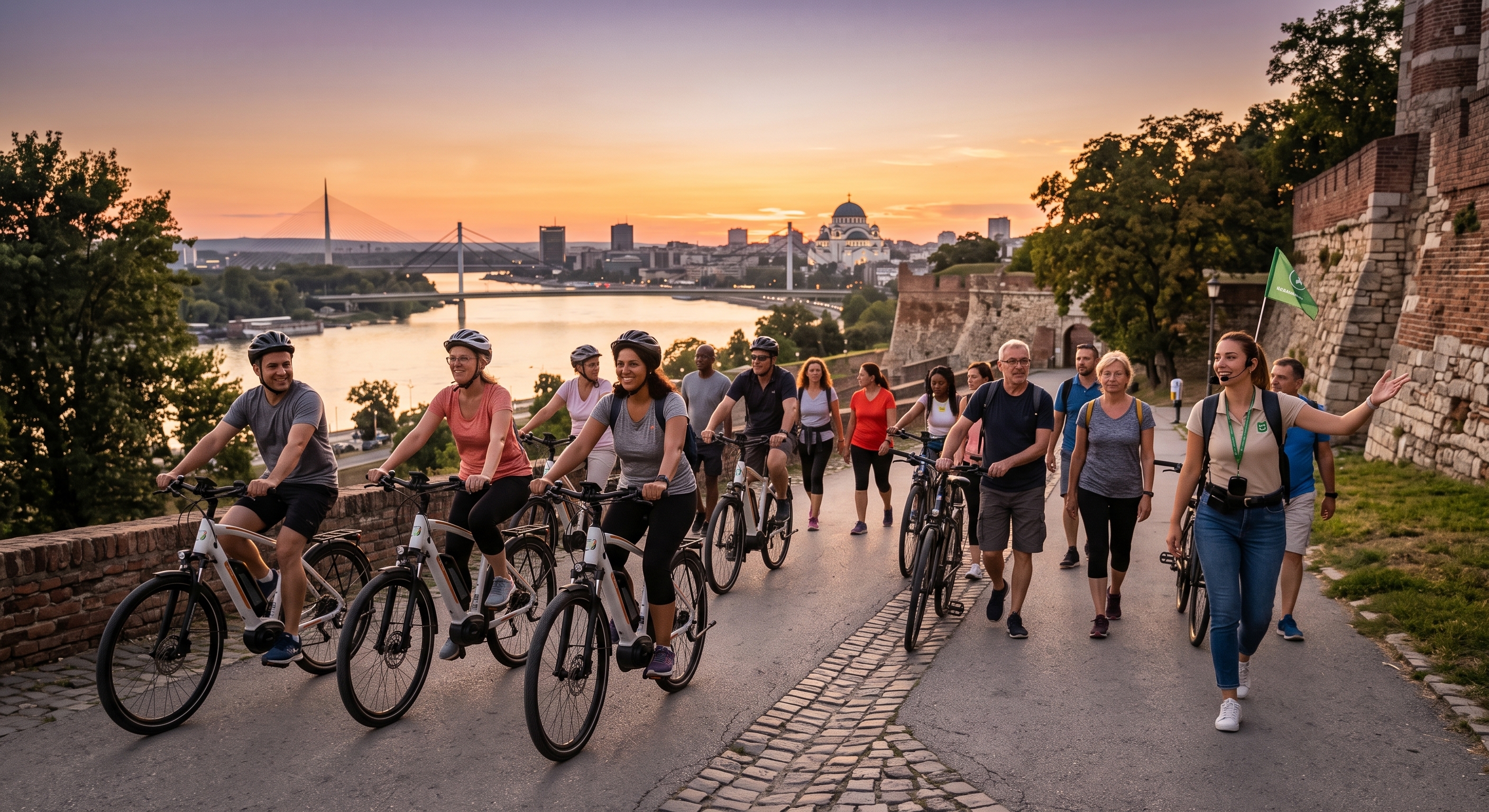 Belgrade Guided Walking & E-Bike Tour